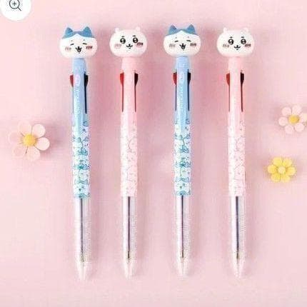 韓国限定　公式商品　ちいかわ　 3色ボールペン　赤・青・黒　ブルー　匿名配送 — image 4