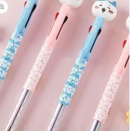 韓国限定　公式商品　ちいかわ　 3色ボールペン　赤・青・黒　ブルー　匿名配送 — image 5