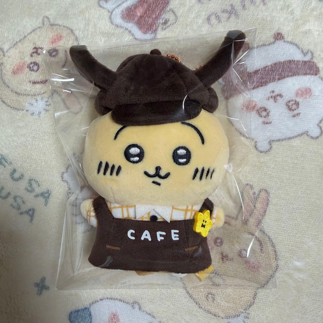 ちいかわ カフェ 店員さん コックさん マスコット うさぎ 2点セット — image 3