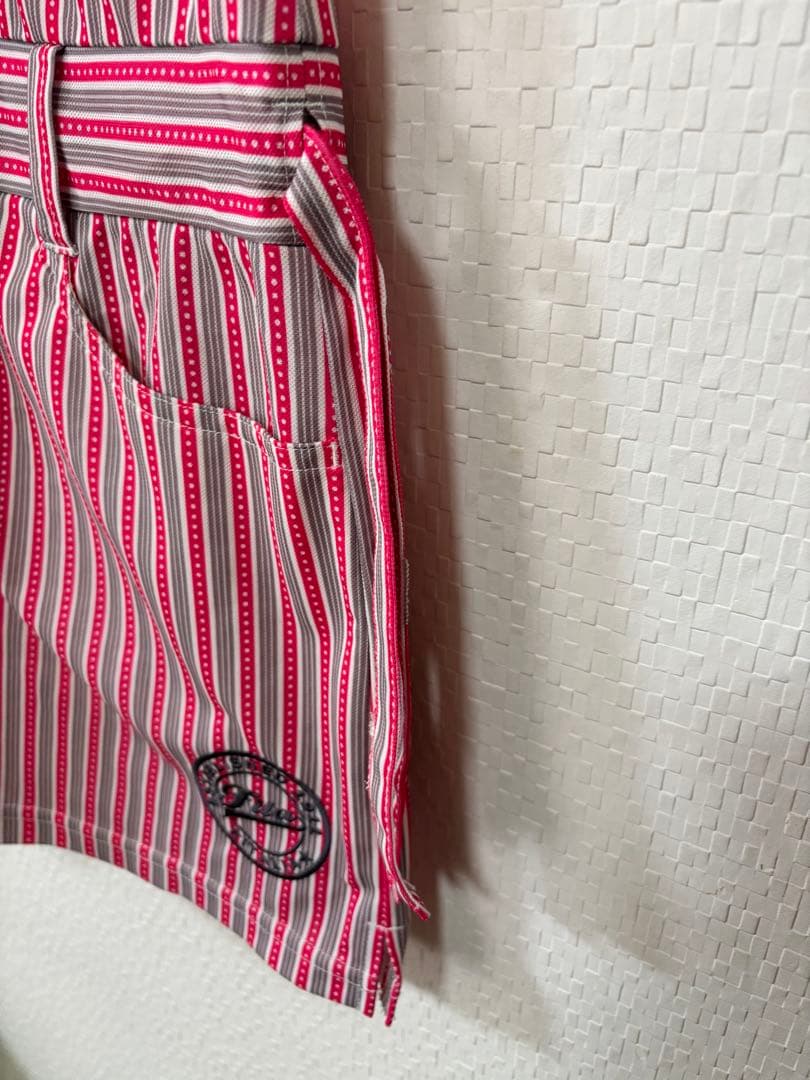 【美品】FILA GOLF ストライプ シャツワンピース LL ゴルフ — image 4