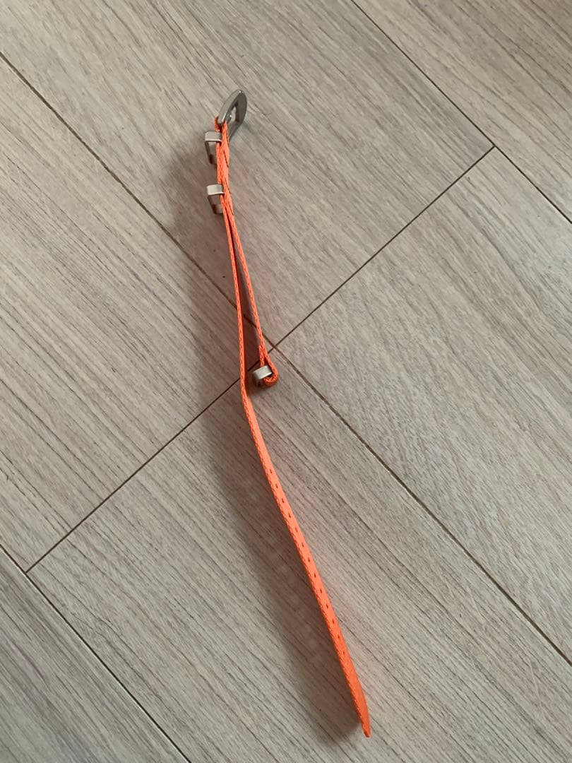 【新品】腕時計用 ナイロンストラップ 20mm オレンジ — image 5