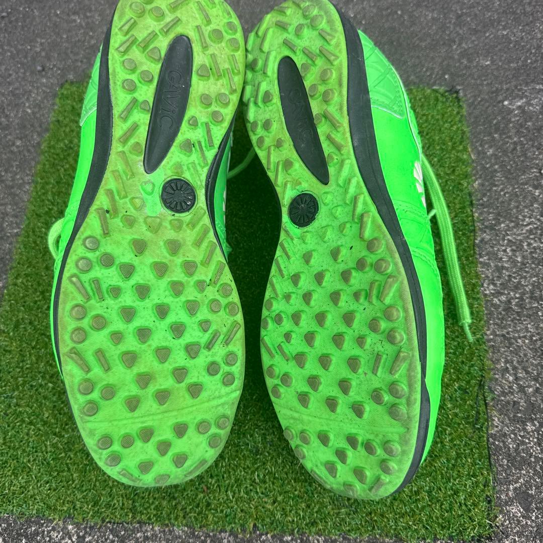 GAVIC サッカー トレーニングシューズ 蛍光グリーン — image 3