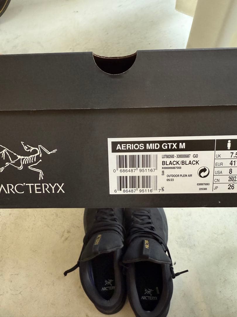 ARC'TERYX AERIOS GORE-TEX 26センチ　アークテリクス — image 4