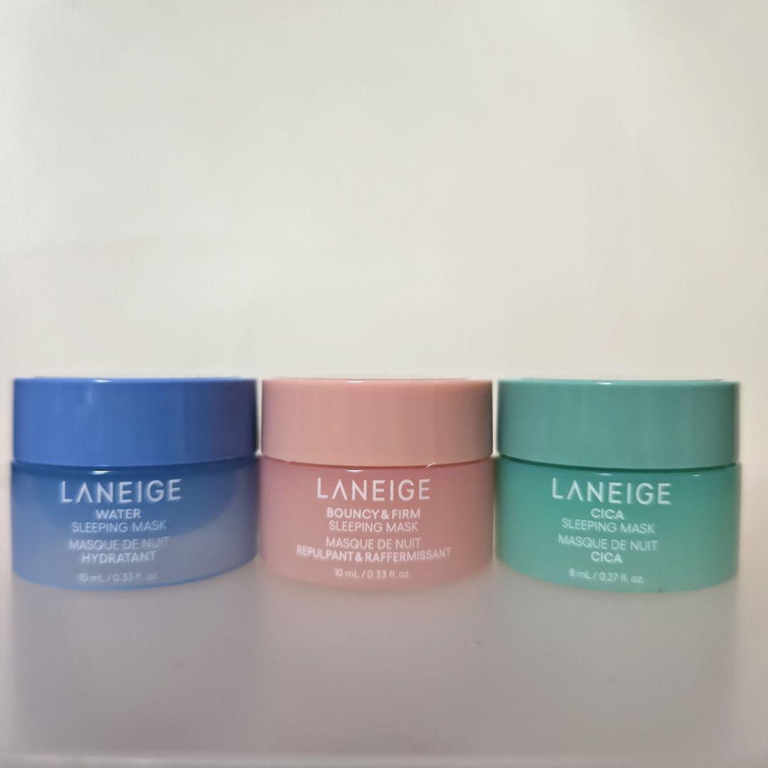 新品未開封 ラネージュ LANEIGE スリーピングマスク3種類 ミニサイズ — image 3