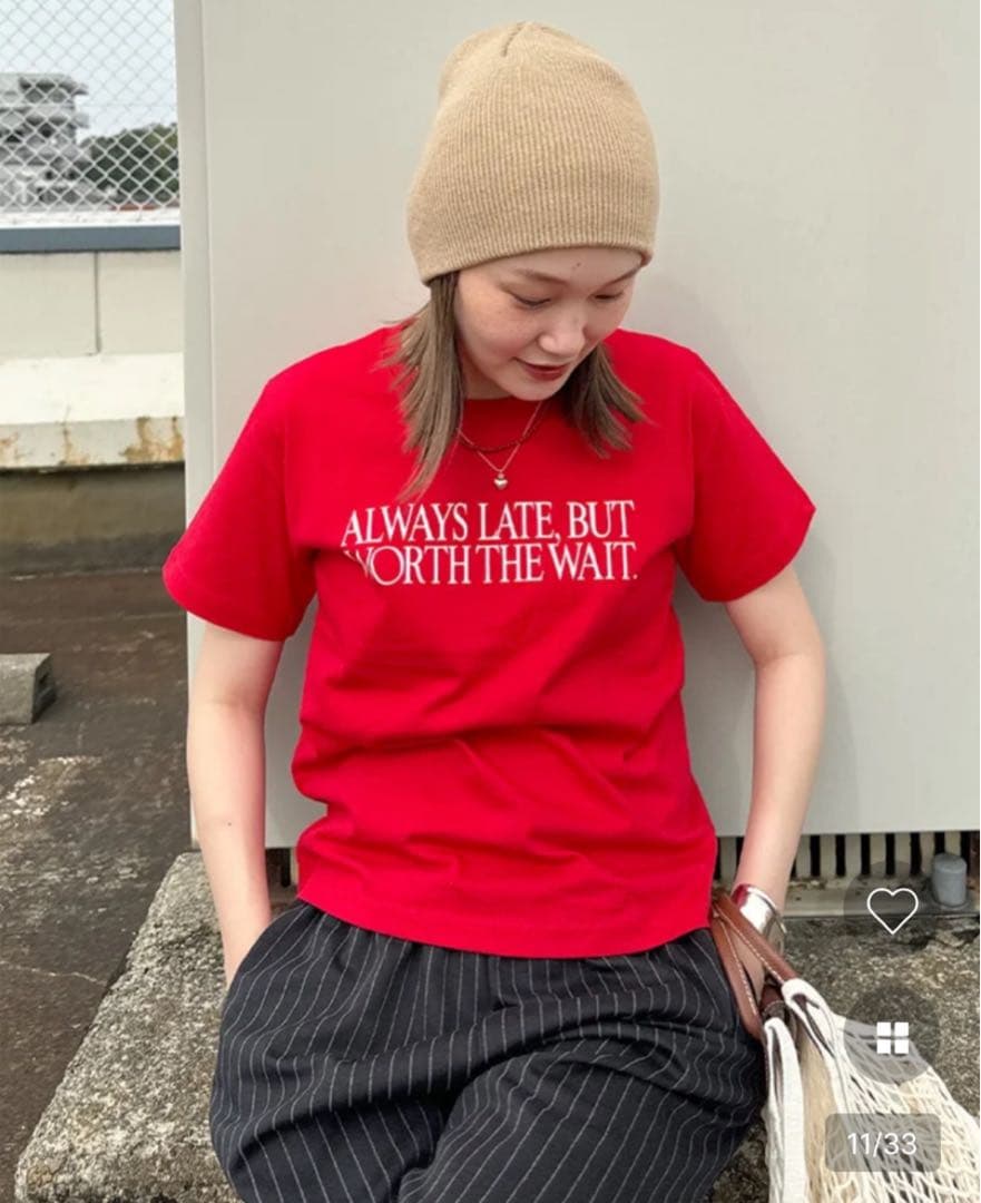 WAITレタリング半袖Tシャツ — image 2