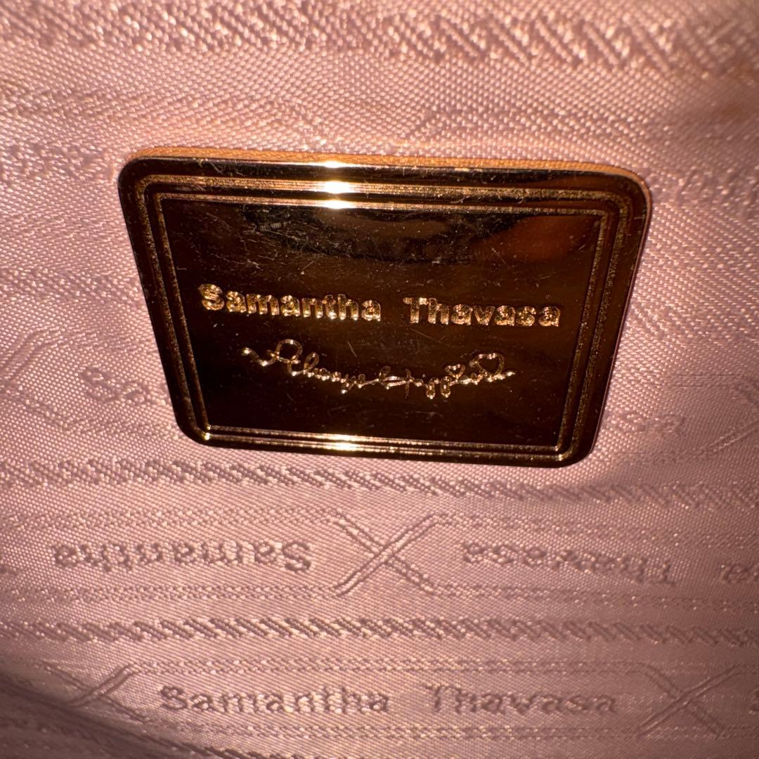 Samantha Thavasa ハンドバッグ ピンク ホワイト — image 5