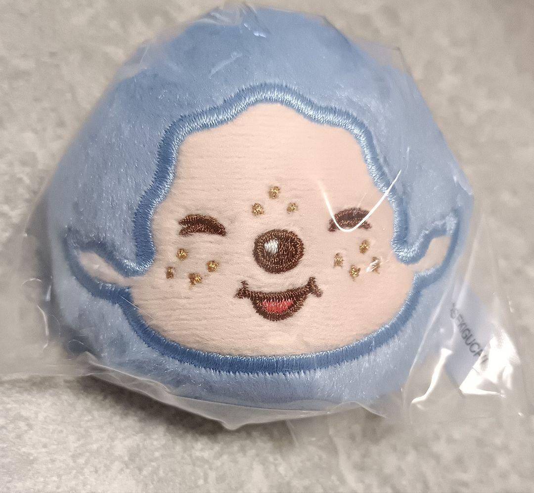 モンチッチ ぬいぐるみミラーチャーム ブルー — image 2