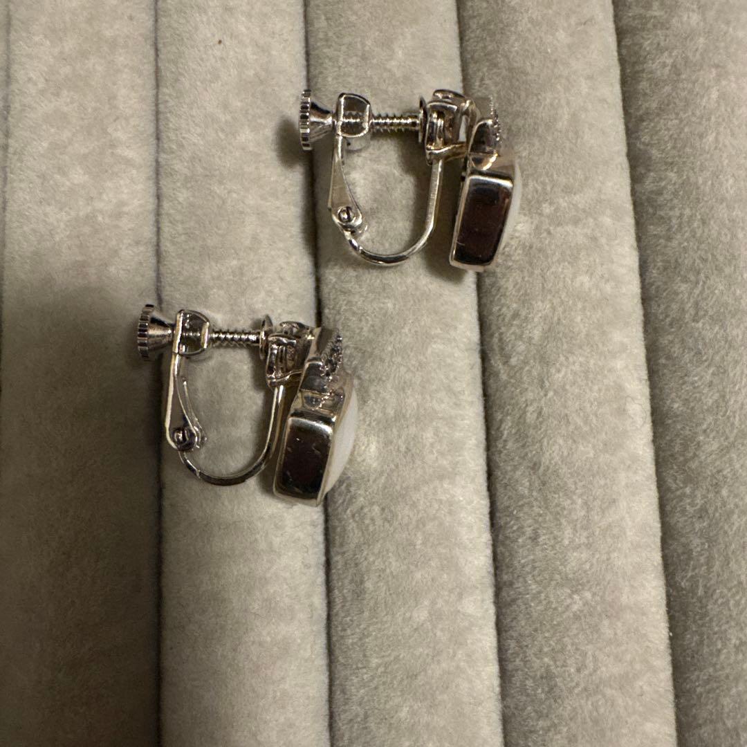 silver925マザーオブパール マルカジット　イヤリング — image 3