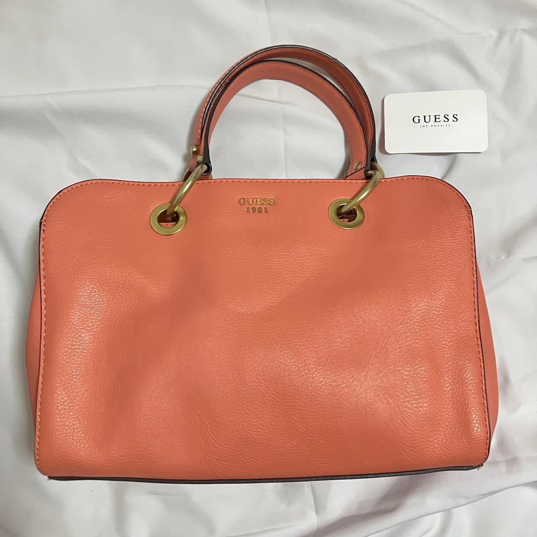 GUESS 1981 ハンドバッグ コーラルピンク 2way — image 2