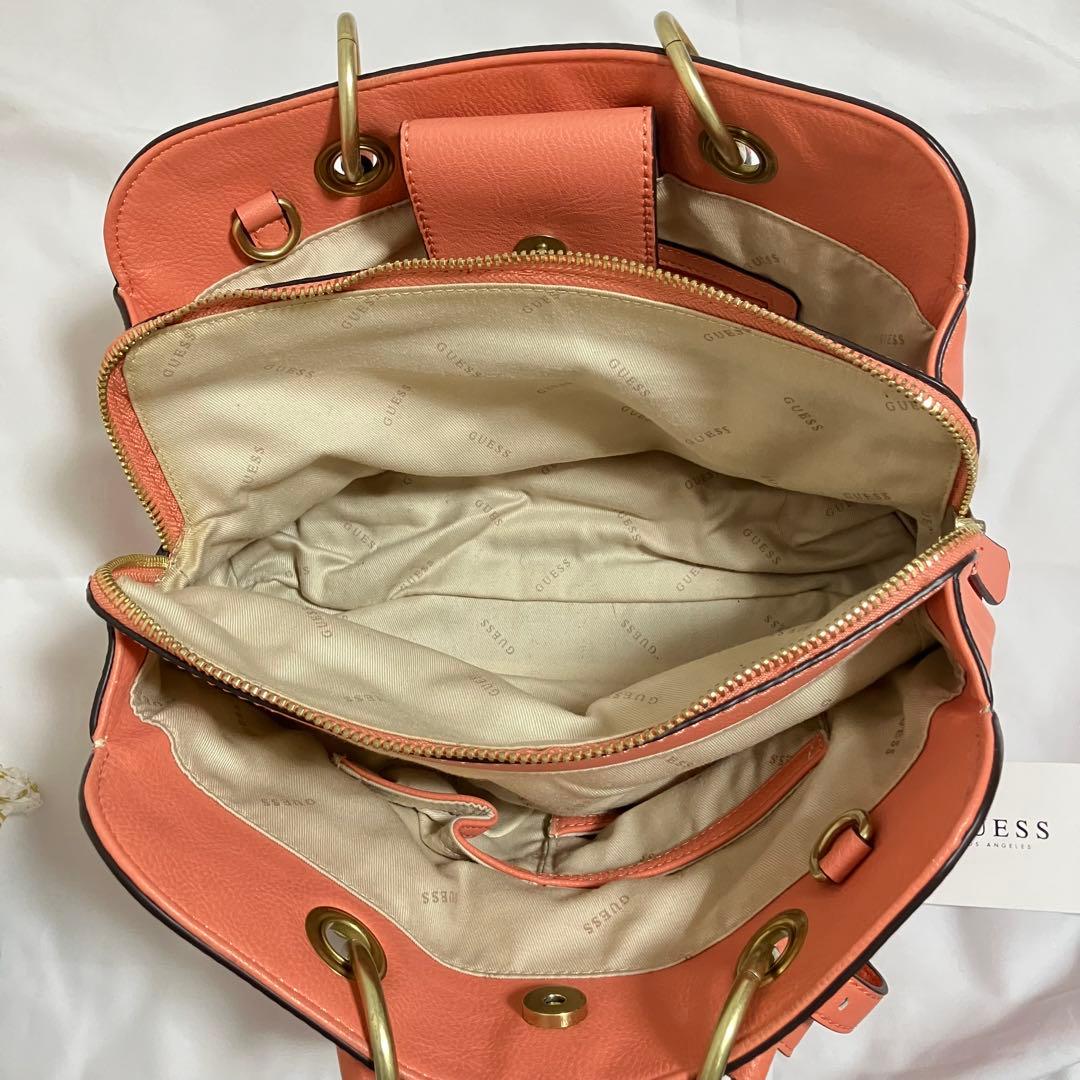 GUESS 1981 ハンドバッグ コーラルピンク 2way — image 5