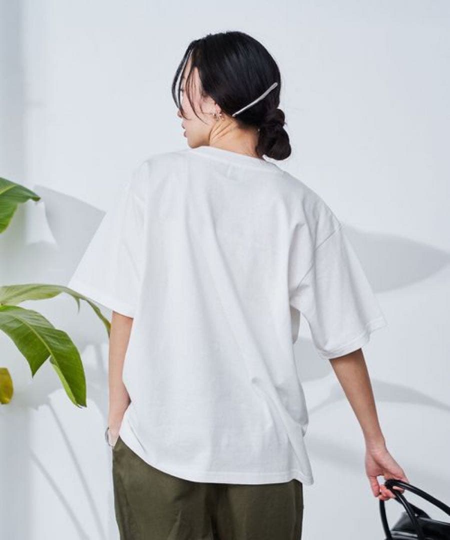 コーエン　【接触冷感】カレッジロゴプリントTシャツ — image 2