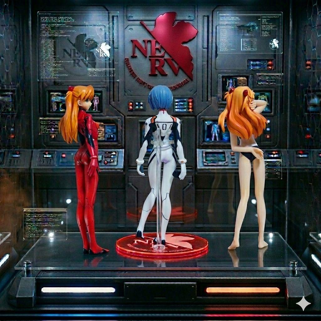 エヴァンゲリオン フィギュア 3体セット（アスカ・レイ） — image 2