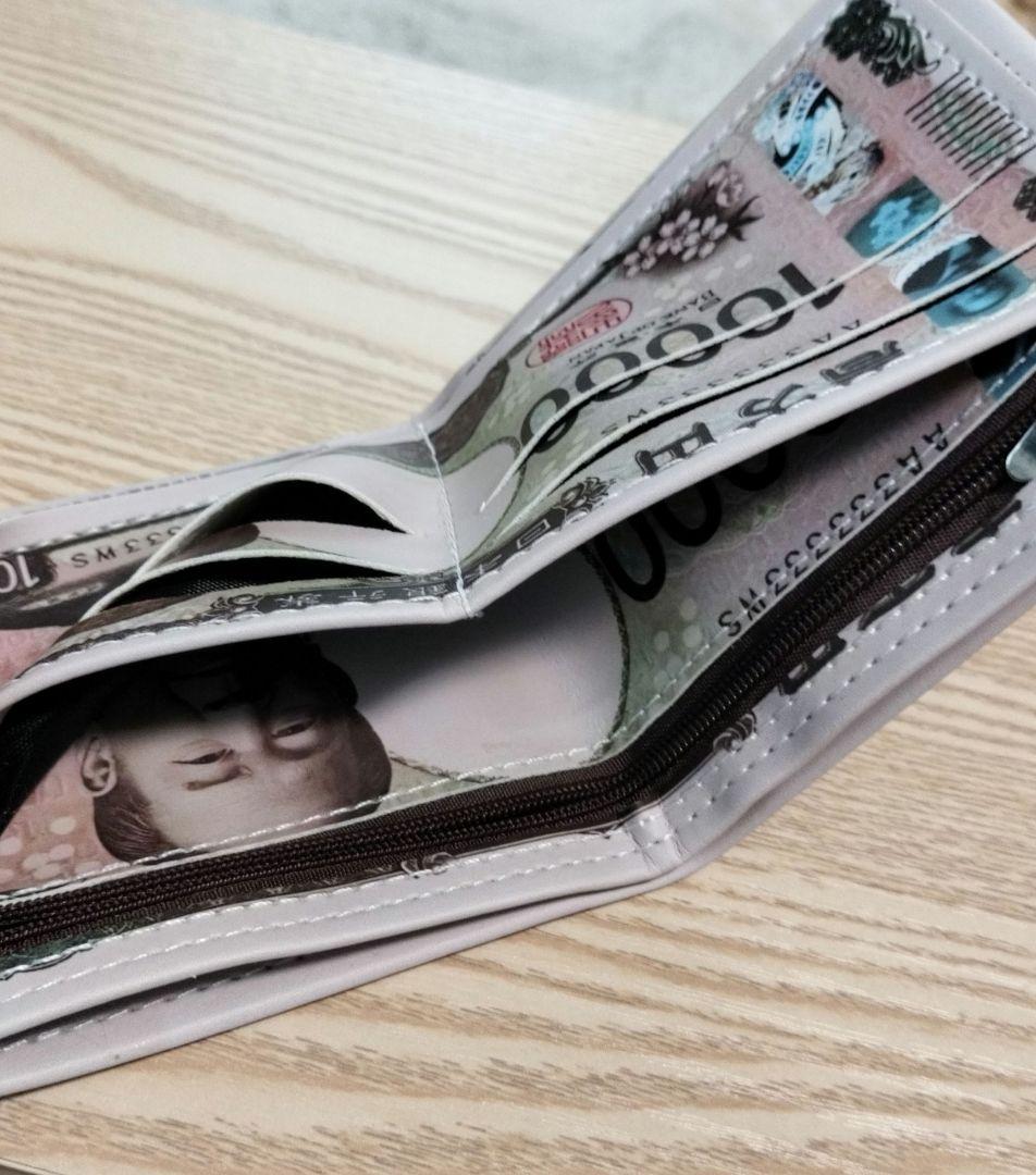 一万円札デザイン 二つ折り財布 — image 5