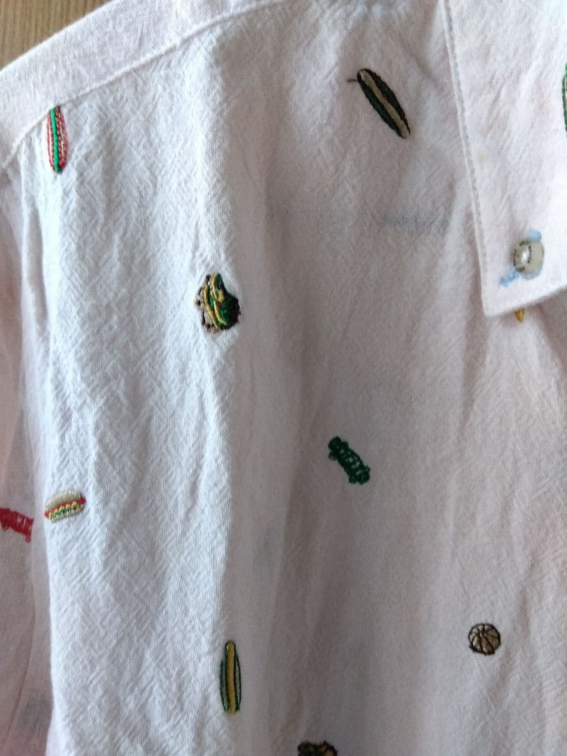 K. Magree! 刺繍柄ピンク長袖シャツ — image 3