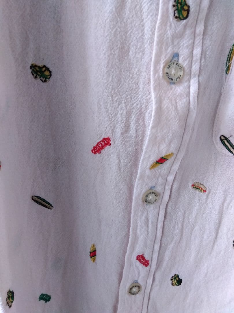 K. Magree! 刺繍柄ピンク長袖シャツ — image 5