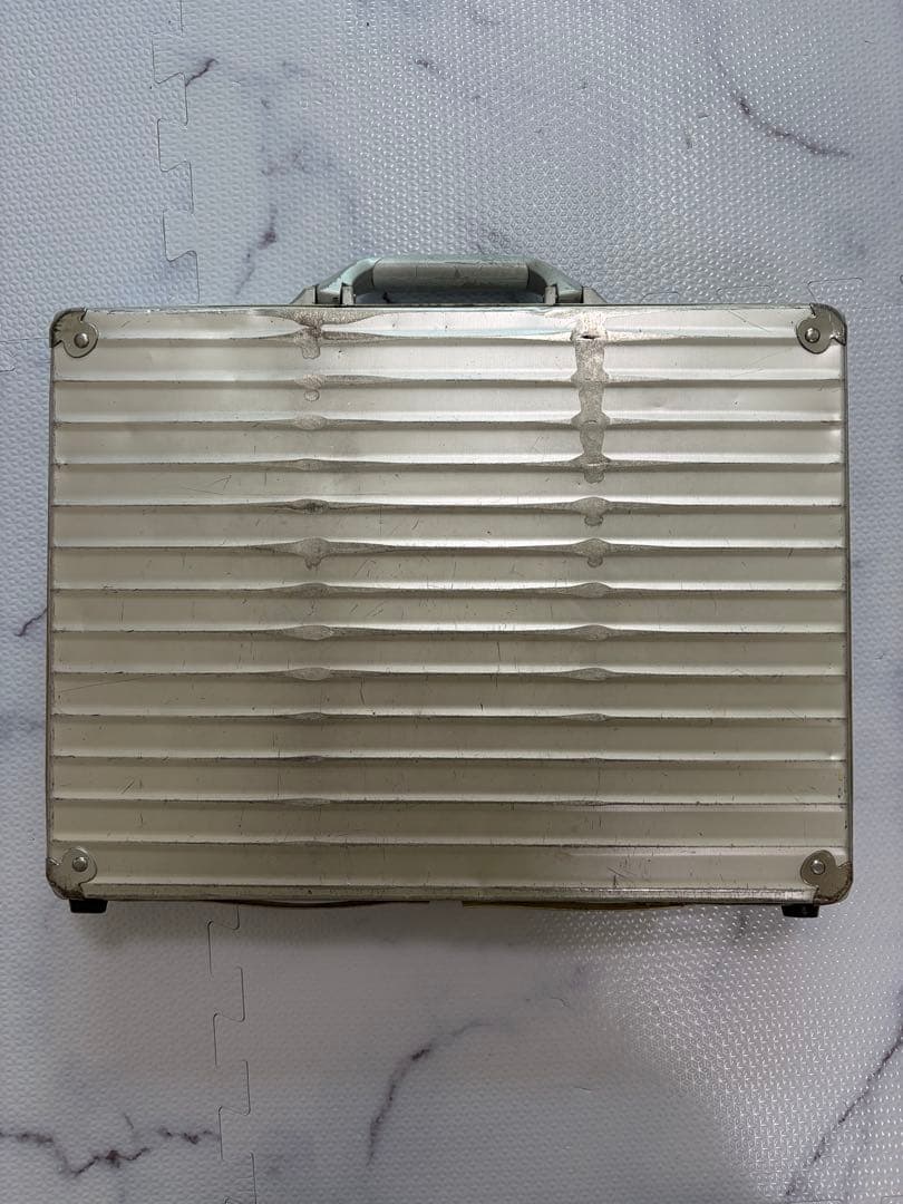 ジャンク品　◎ RIMOWA リモワ アタッシュケース アルミ シルバー — image 2