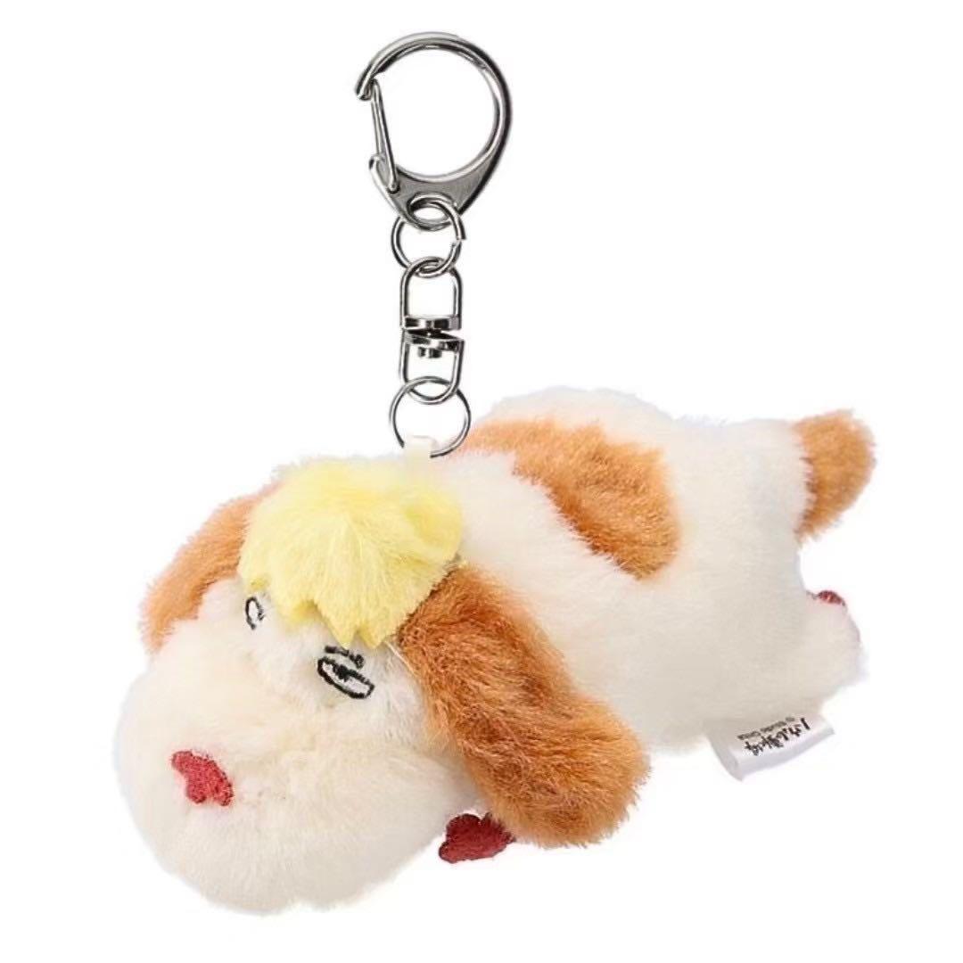 新品未開封 美品 ジブリ ハウルの動く城 ふんわりキーホルダー ヒン ぬいぐるみ — image 2