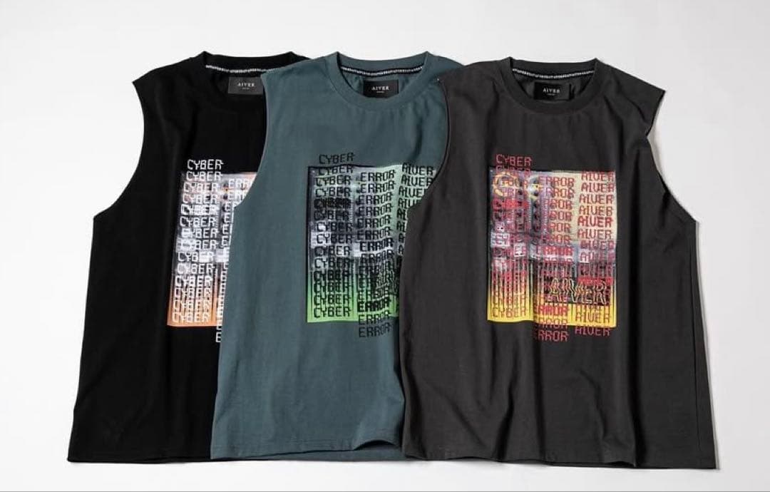 CASPER JOHN AIVER ノースリーブTシャツ ノイズフォト — image 2