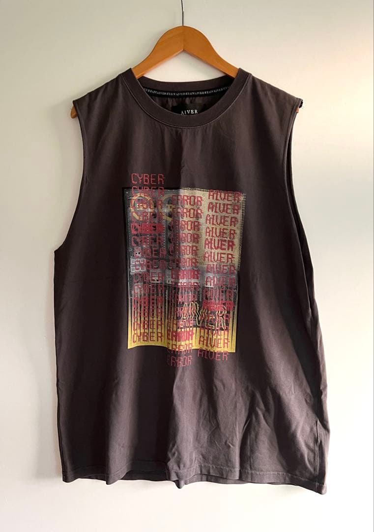 CASPER JOHN AIVER ノースリーブTシャツ ノイズフォト — image 5