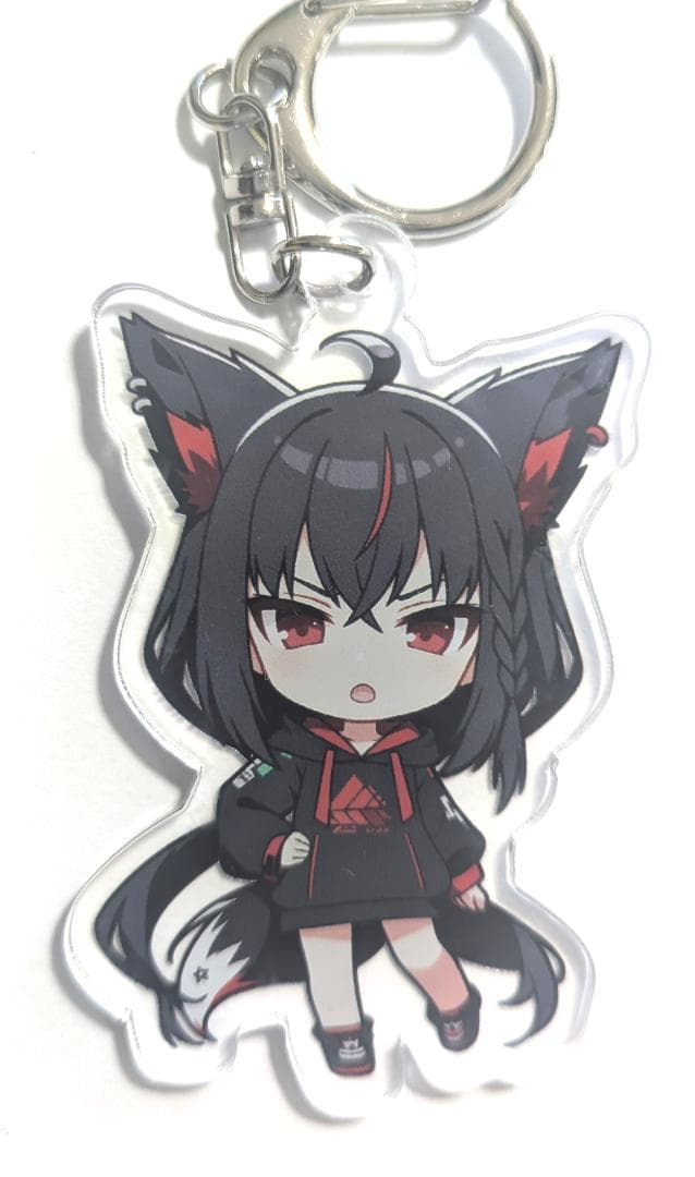 【新品/未開封】 ホロライブ 黒上フブキ 両面プリントアクリルキーホルダー — image 2