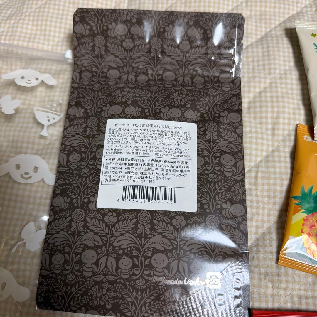 カレルチャペック 紅茶セット　9点とジッパー　　賞味期限長め　未開封 — image 4