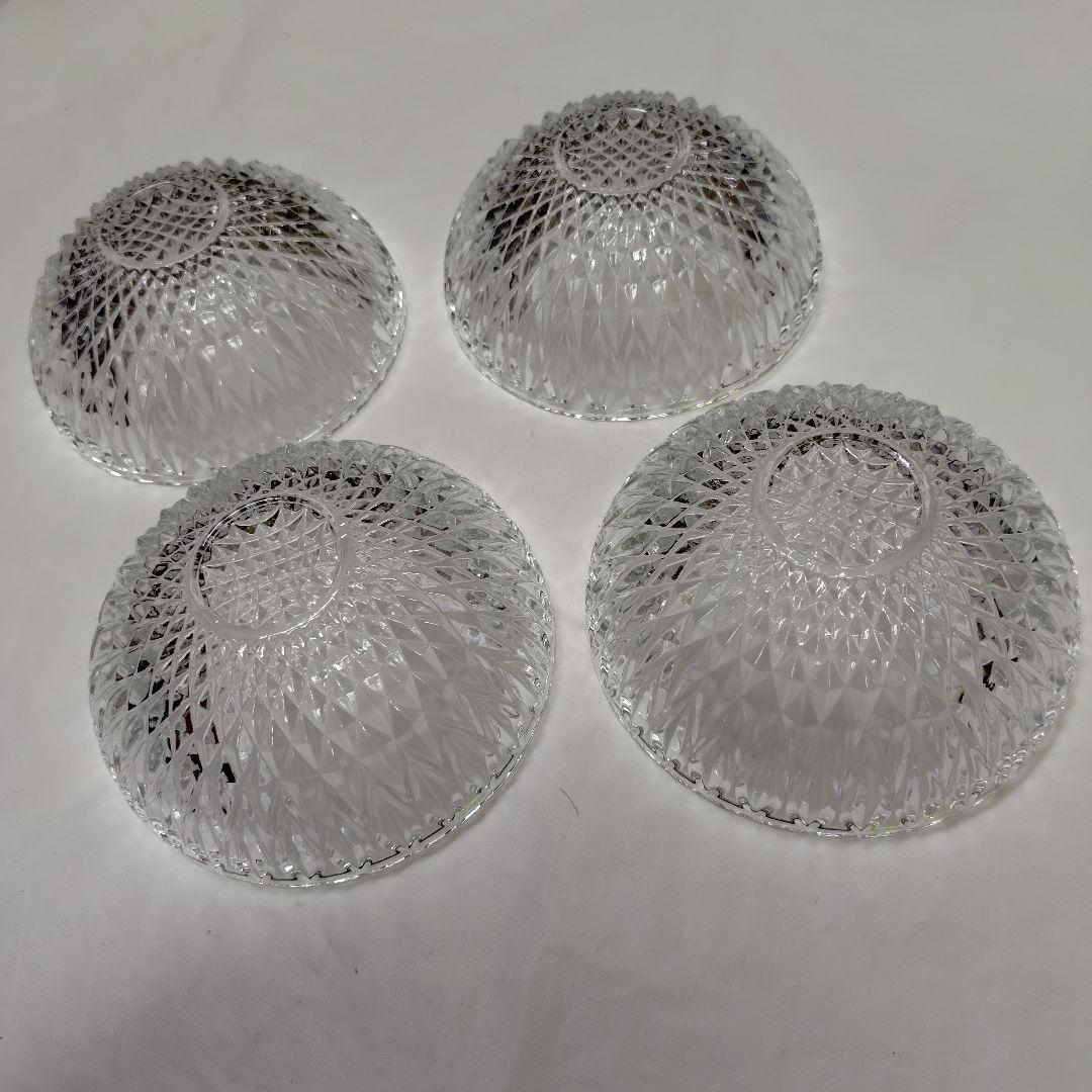 ガラス小鉢 4個セット クリスタルカット　K266233 — image 5