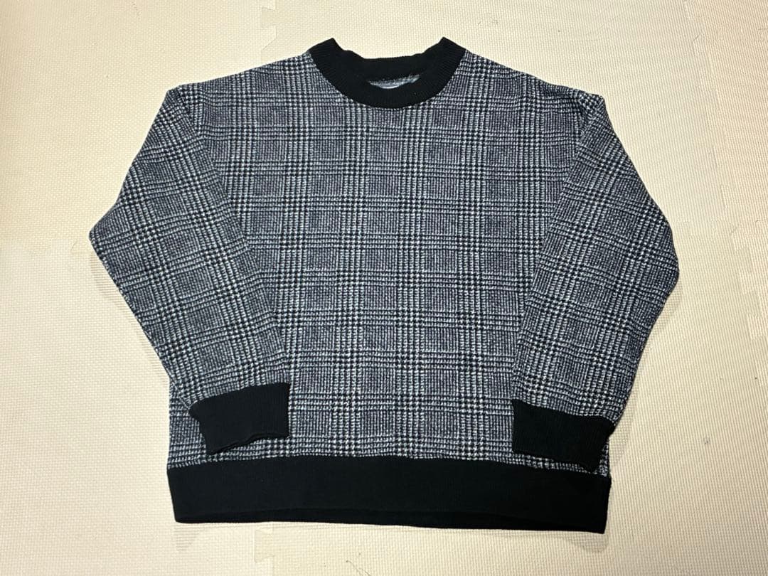 INHERIT グレンチェック プルオーバー スウェット メンズ — image 2