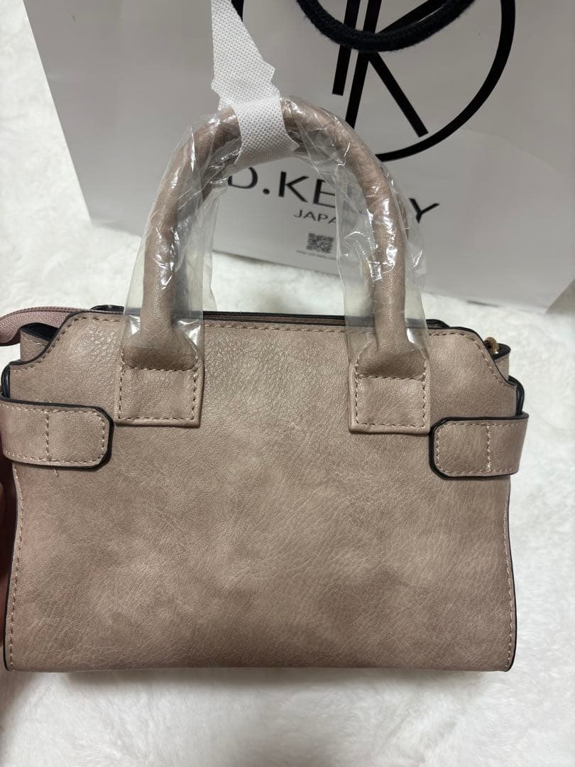 【新品未使用・タグ付き】D.KELLY ハンドバッグ ショルダーピンク系2way — image 2