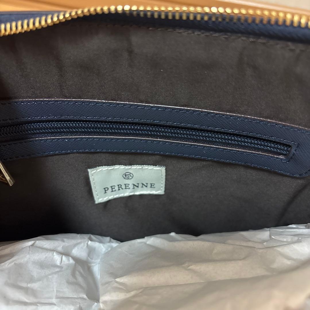 PERENNE ハンドバッグ ネイビー — image 3