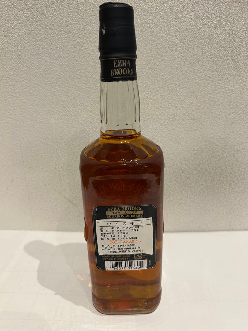 新品未開封。EZRA BROOKS バーボンウィスキー — image 3