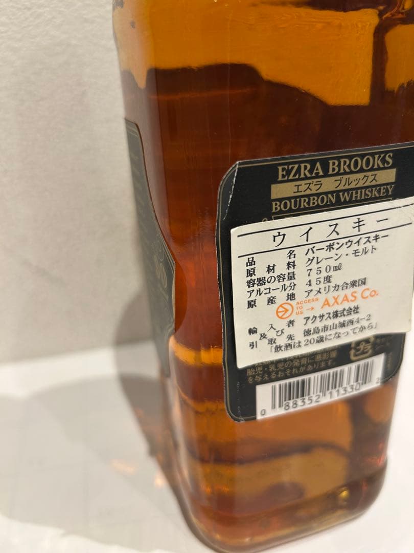 新品未開封。EZRA BROOKS バーボンウィスキー — image 5