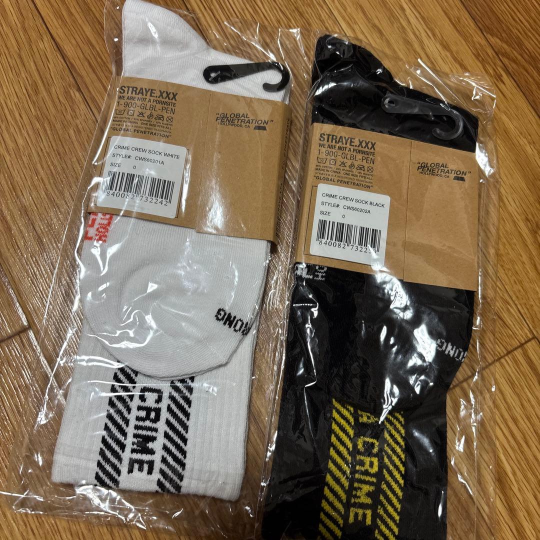 STRAYE CRIME CREW ソックス 2足セット — image 3