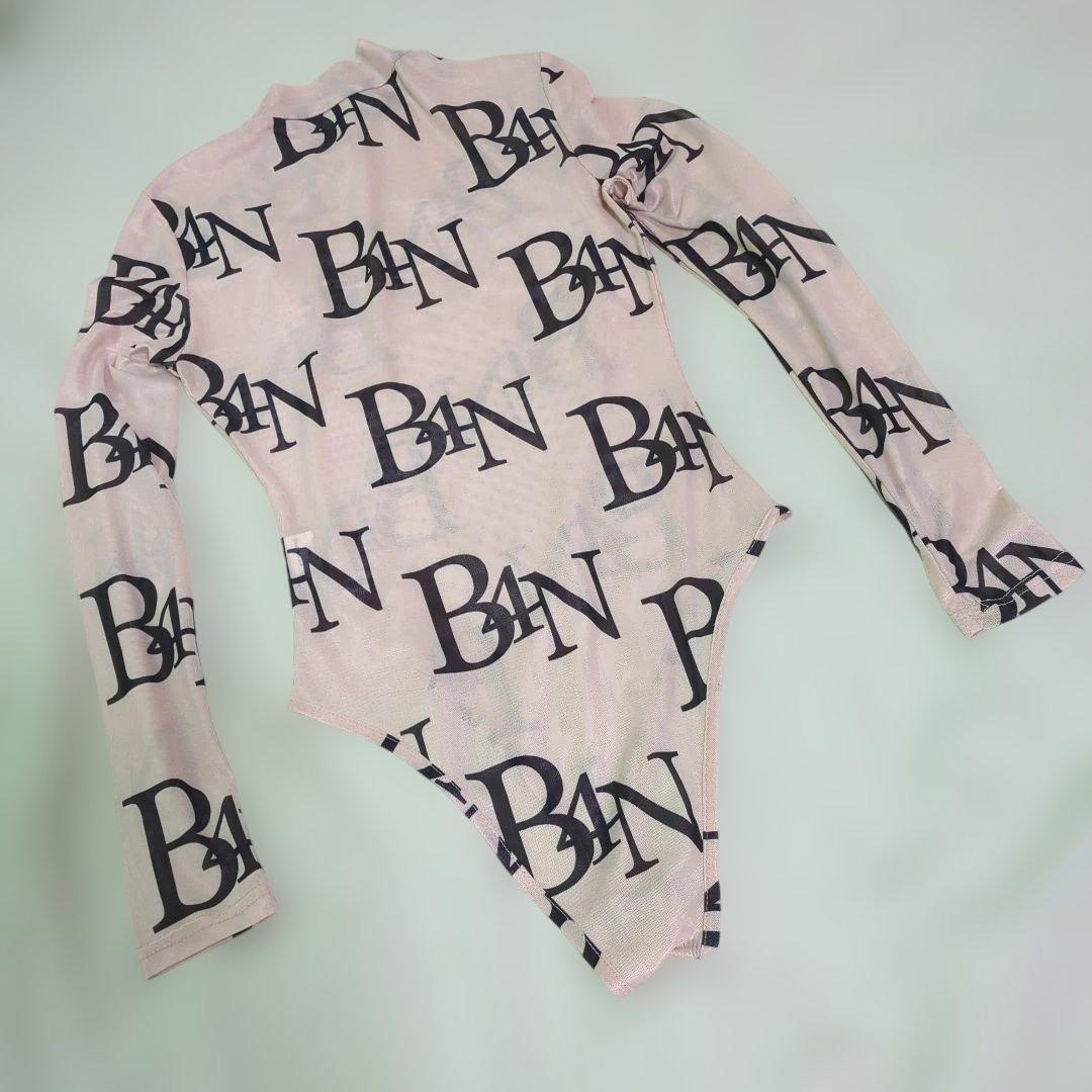 SHEIN 長袖 ボディスーツ 総柄 XS — image 2