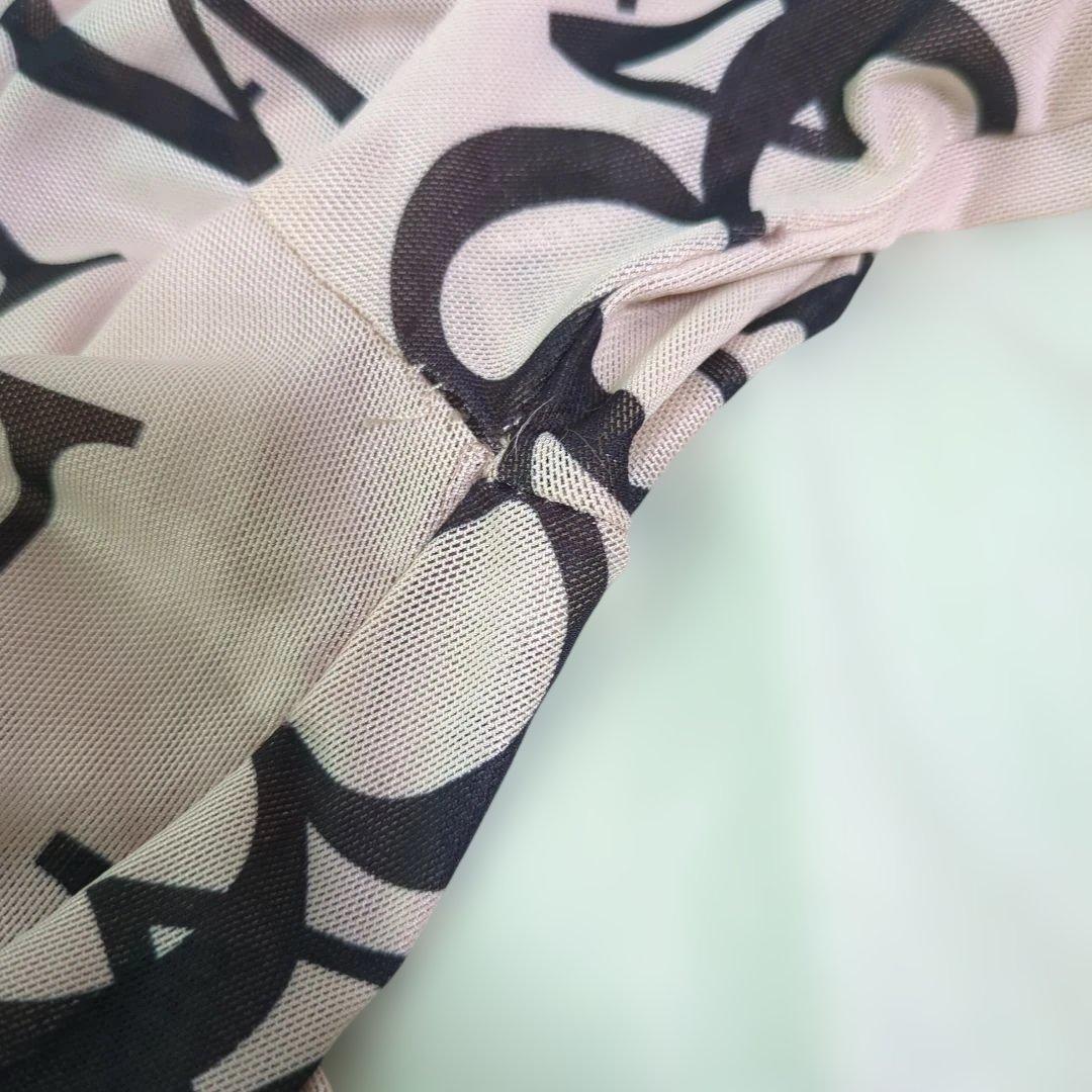 SHEIN 長袖 ボディスーツ 総柄 XS — image 4