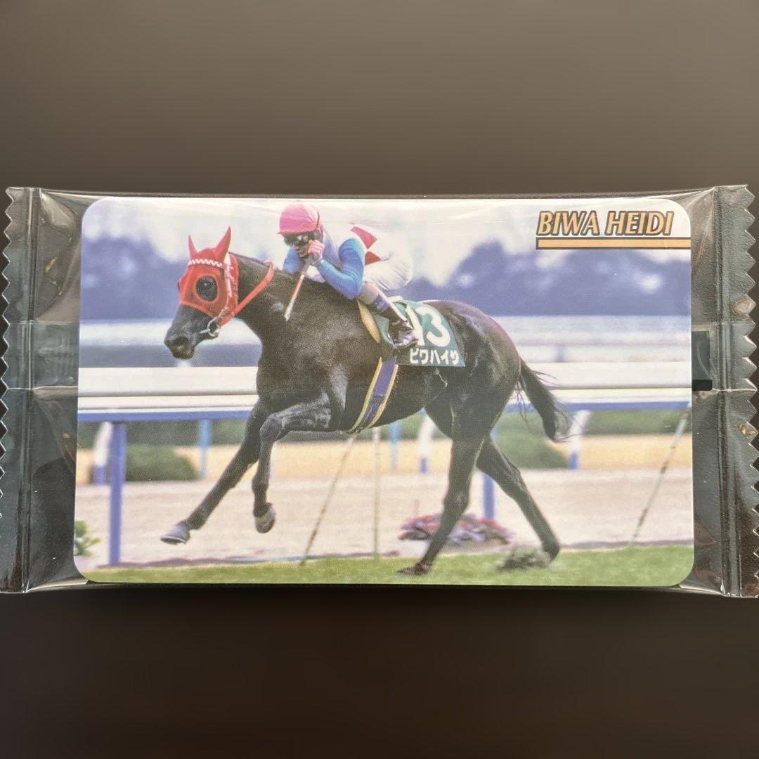 まねき馬J249復刻ビワハイジ 競馬カード — image 1