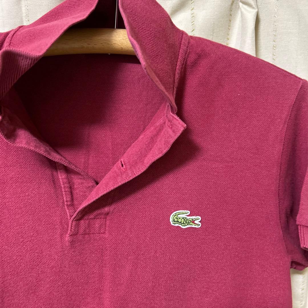 LACOSTE ポロシャツ ボルドー — image 2