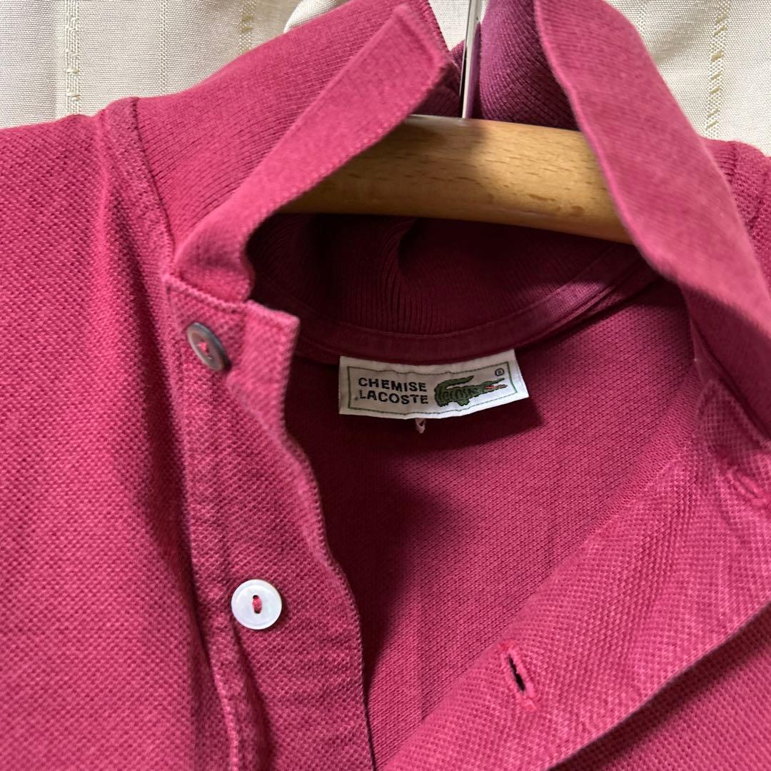 LACOSTE ポロシャツ ボルドー — image 3