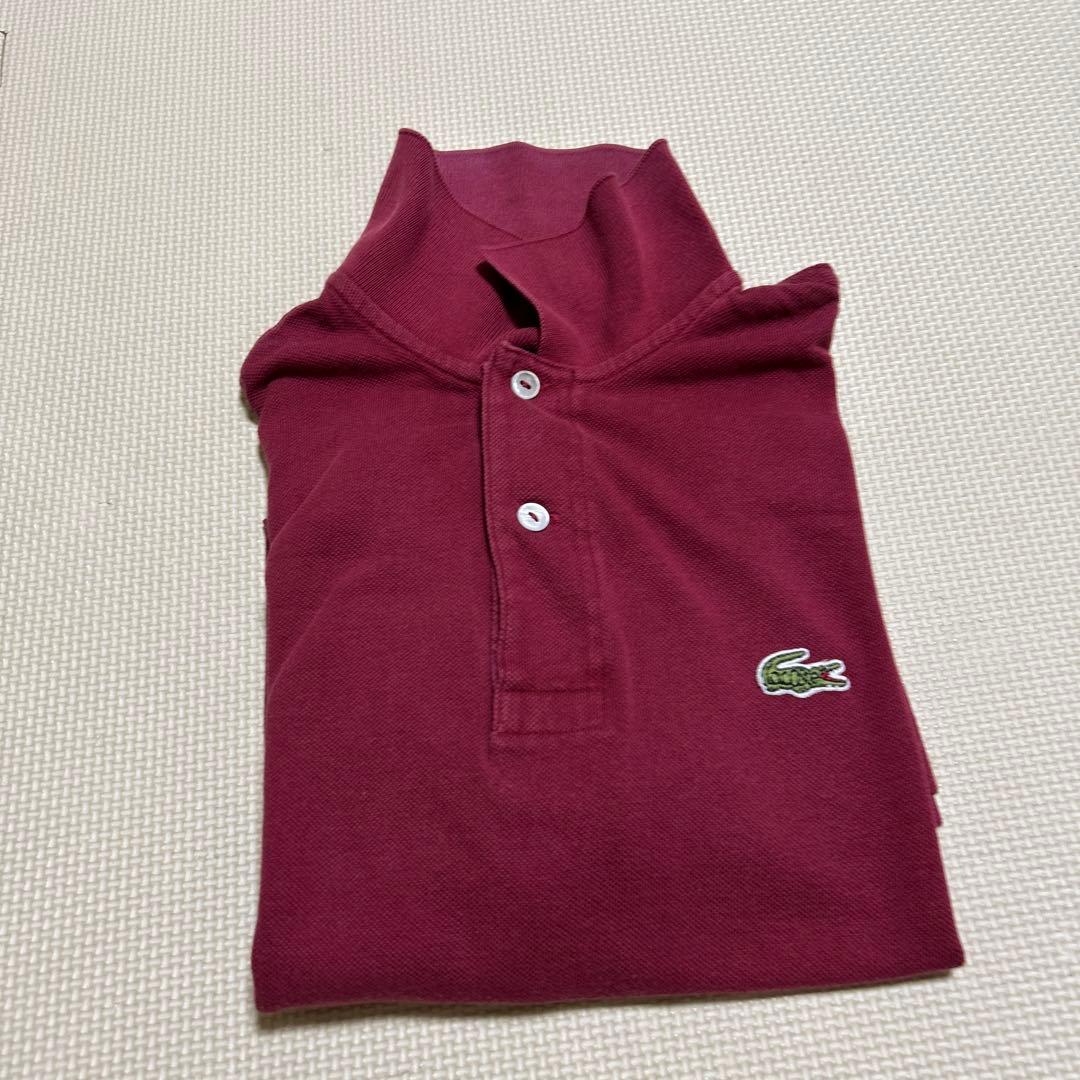LACOSTE ポロシャツ ボルドー — image 5