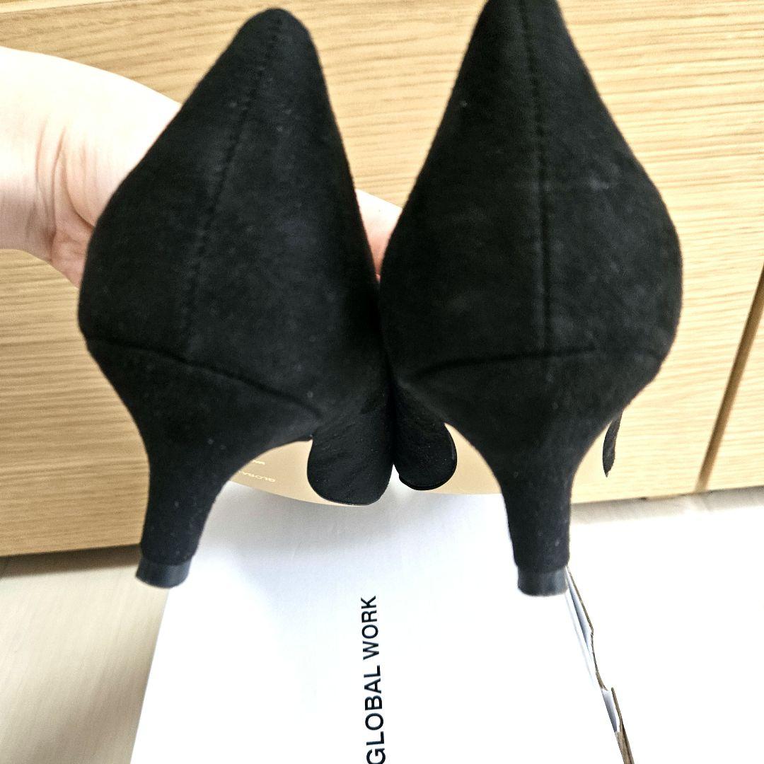 【ほぼ新品】グローバルワーク　ラクッションパンプス　M23～23.5センチ — image 4