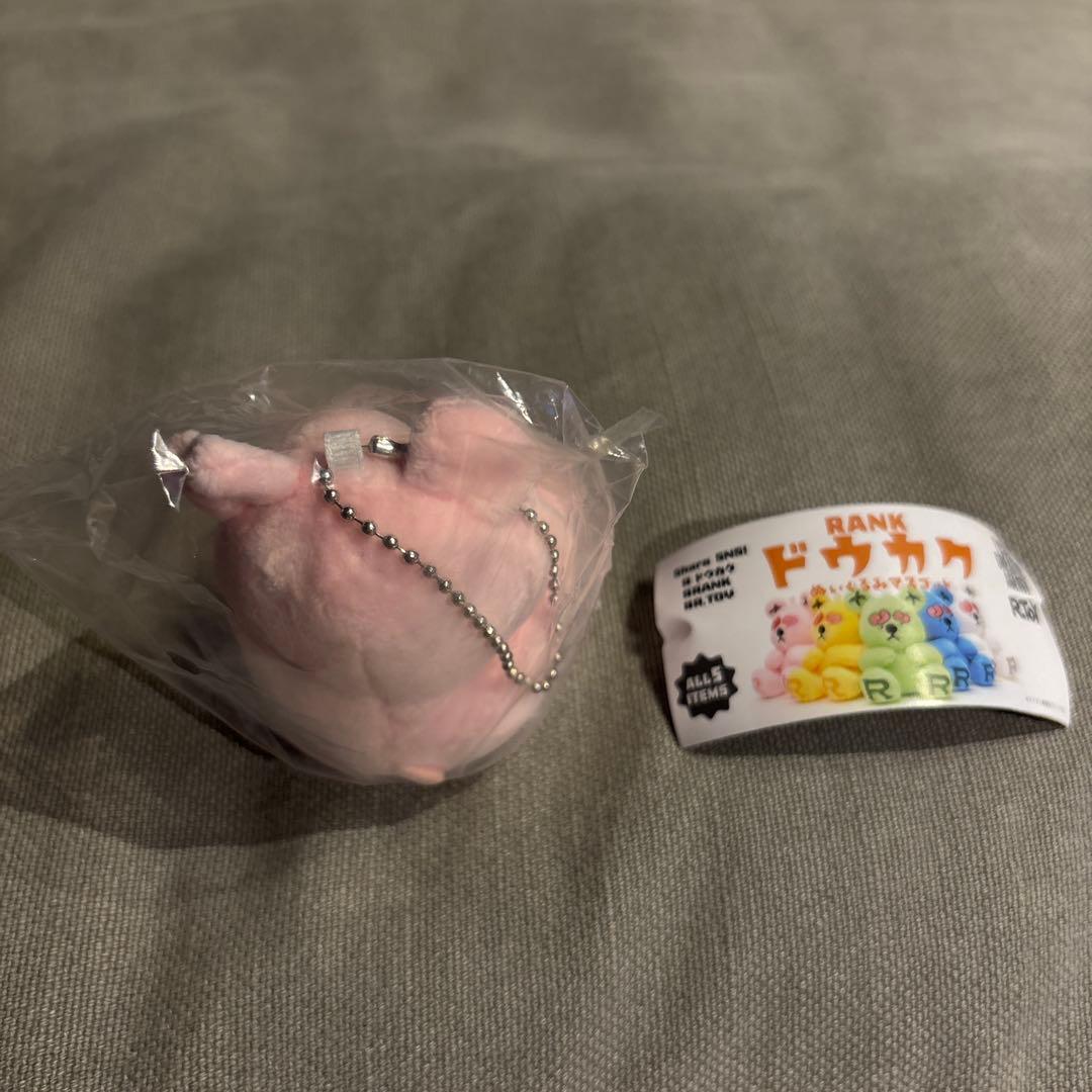 RANK ドウカク ぬいぐるみマスコット ピンク — image 2
