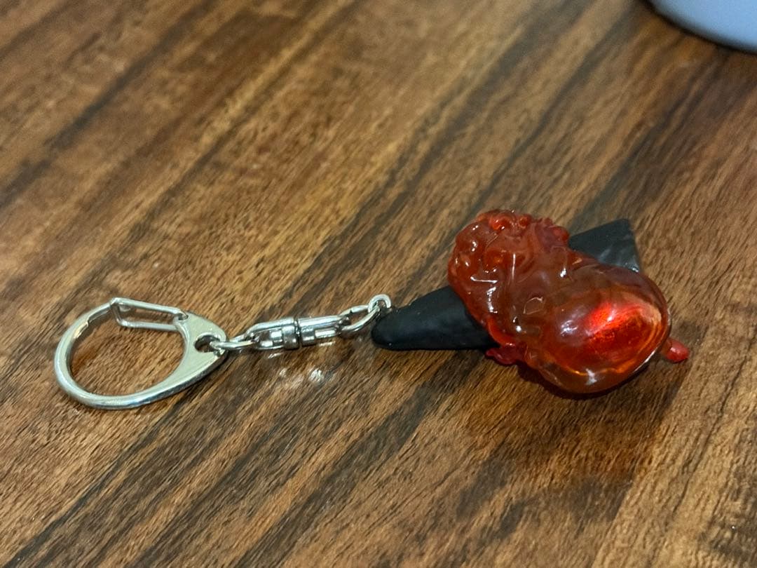 ジブリ展購入 ハウルの動く城 キーホルダー ぶらさがりカルシファー — image 2
