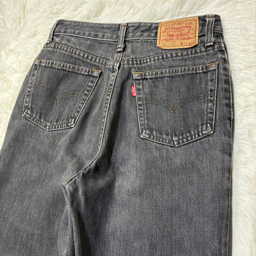 90s リーバイス W626-53 先染めブラック 9号 W29 日本製 — image 4