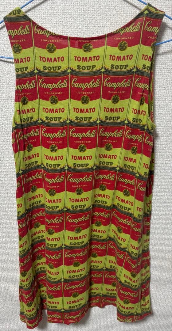 UNIQLO×Andy Warhol キャンベルのスープ缶柄　ノースリーブシャツ — image 2