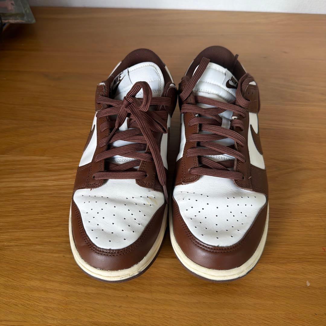NIKE Dunk Low ブラウン ホワイト スニーカー — image 2