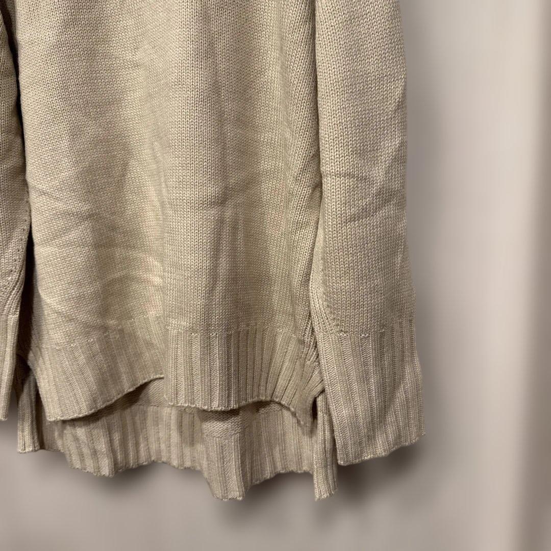 美品 chocola raffine robe ベージュ ニット セーター — image 4