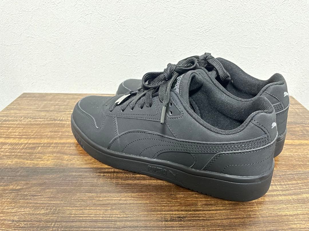 PUMA スニーカー ブラック 26cm メンズ ローカット ほぼ未使用 — image 3