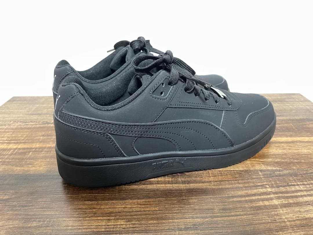 PUMA スニーカー ブラック 26cm メンズ ローカット ほぼ未使用 — image 4
