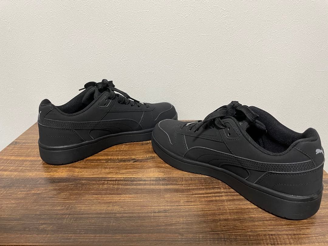 PUMA スニーカー ブラック 26cm メンズ ローカット ほぼ未使用 — image 5