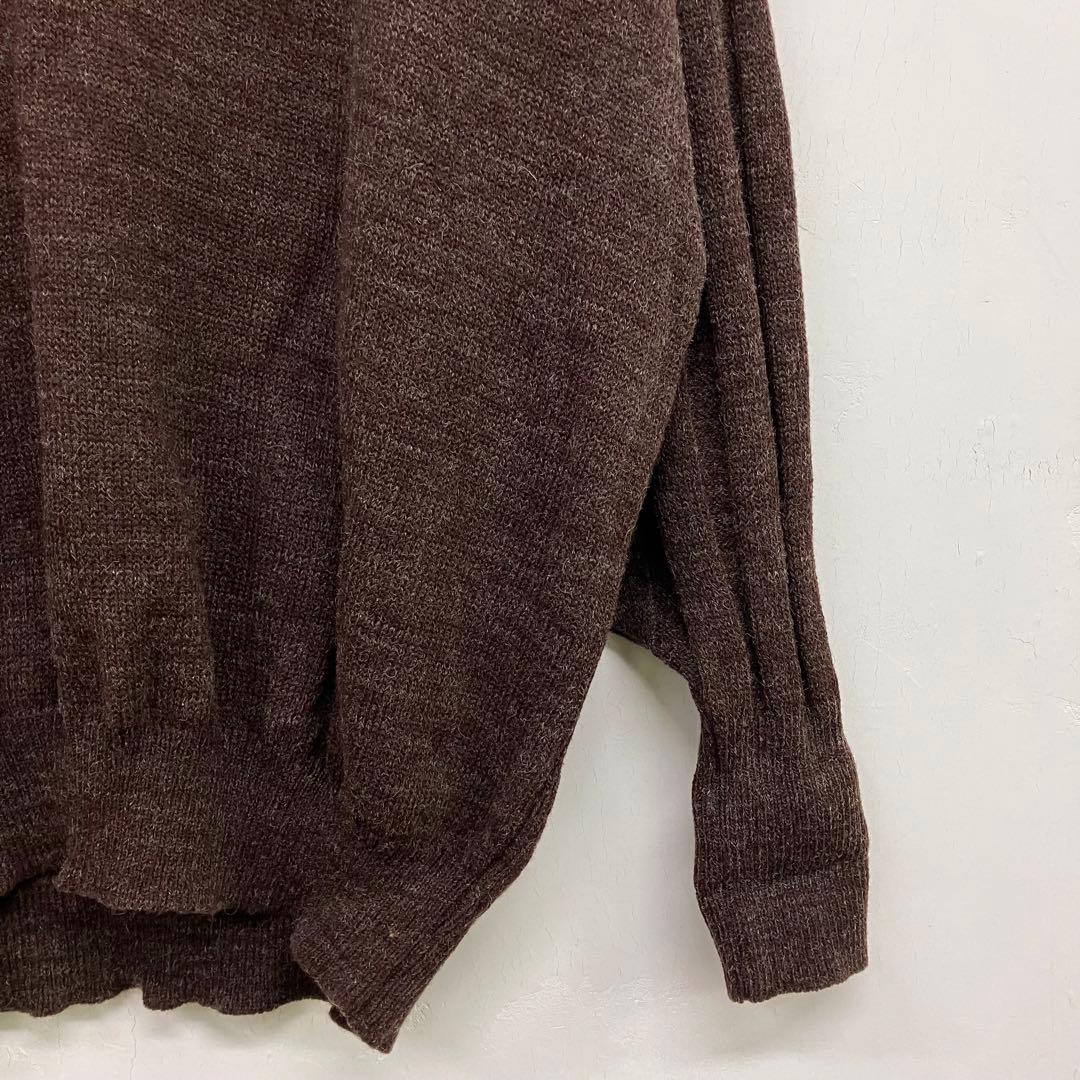 80s BALLOW デザインニット プルオーバー Vネック vintage — image 5