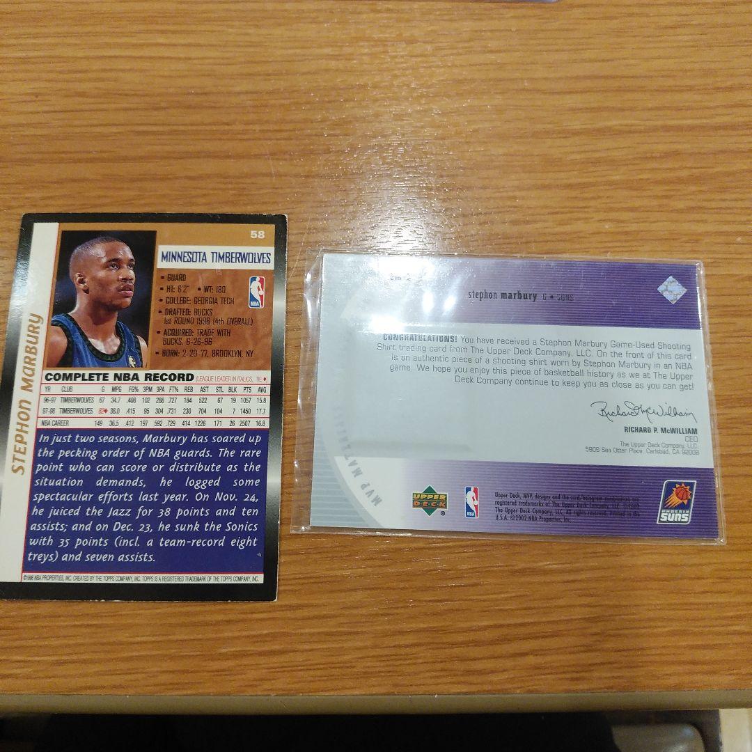 Stephon Marbury トレーディングジャージカード他 — image 2